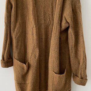 Top Shop - Tan Long Cardigan - Size US 6